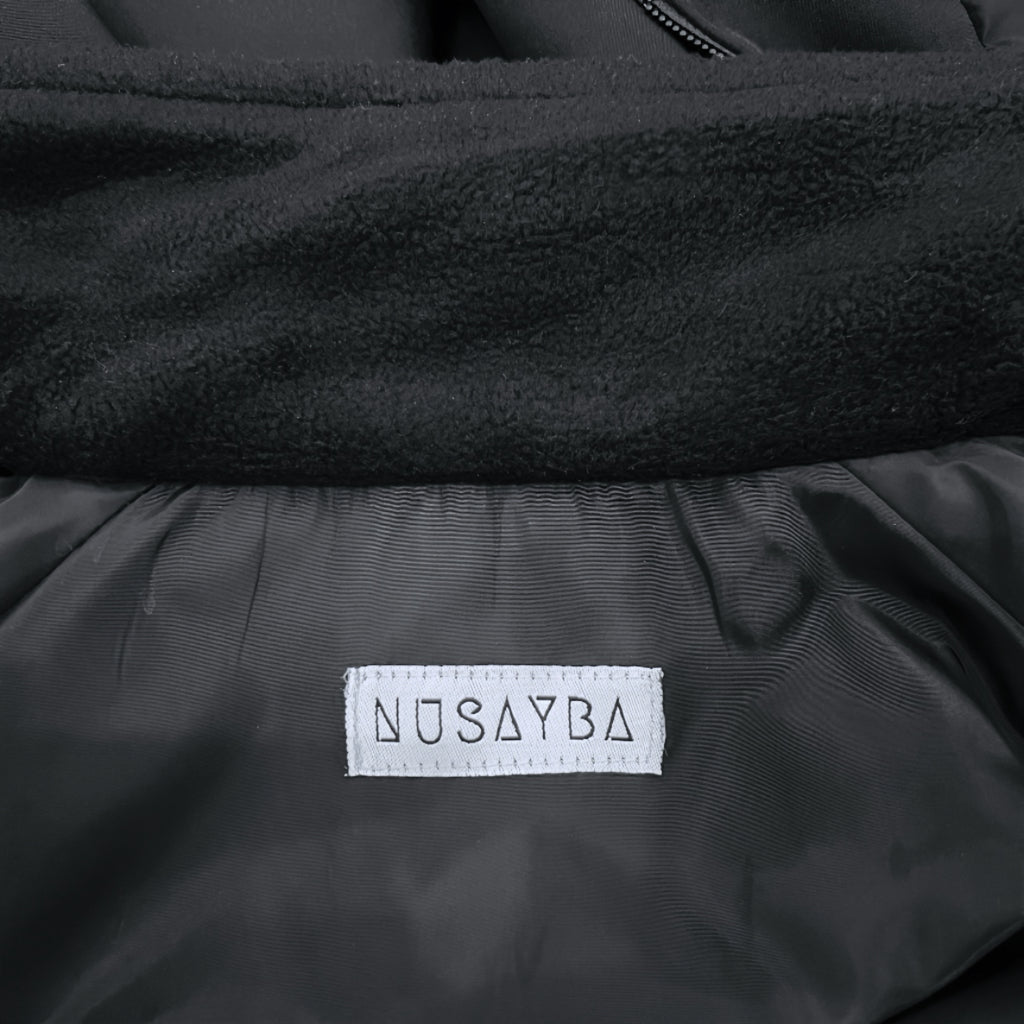 Veste déperlante à col montant - Noir