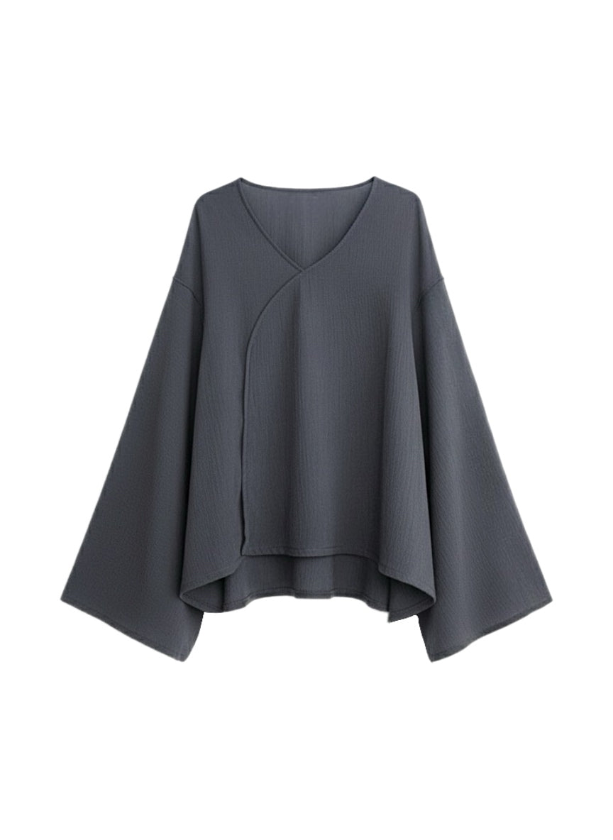 Haut asymétrique - Gris